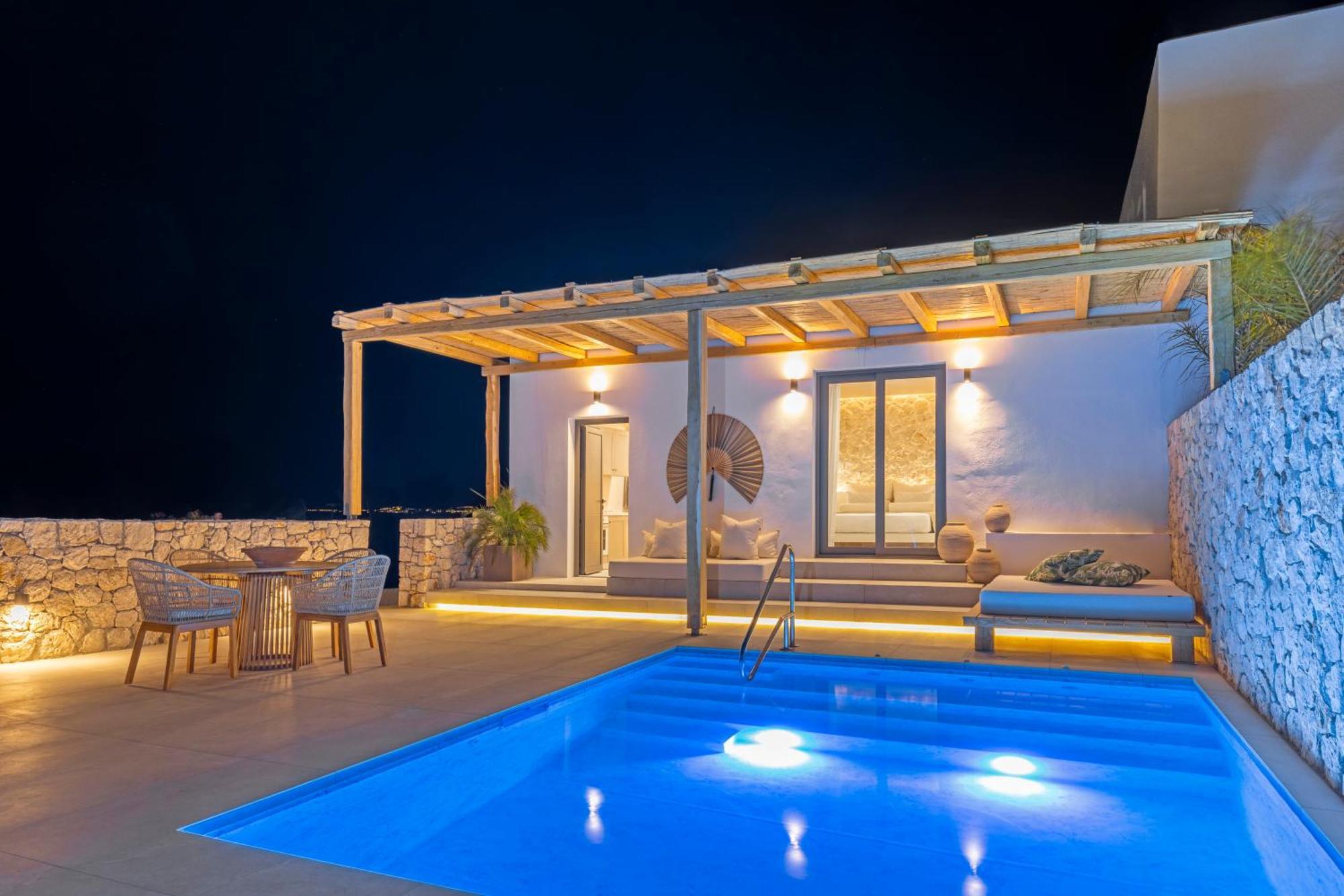 Milos Villas Complex Pefki エクステリア 写真