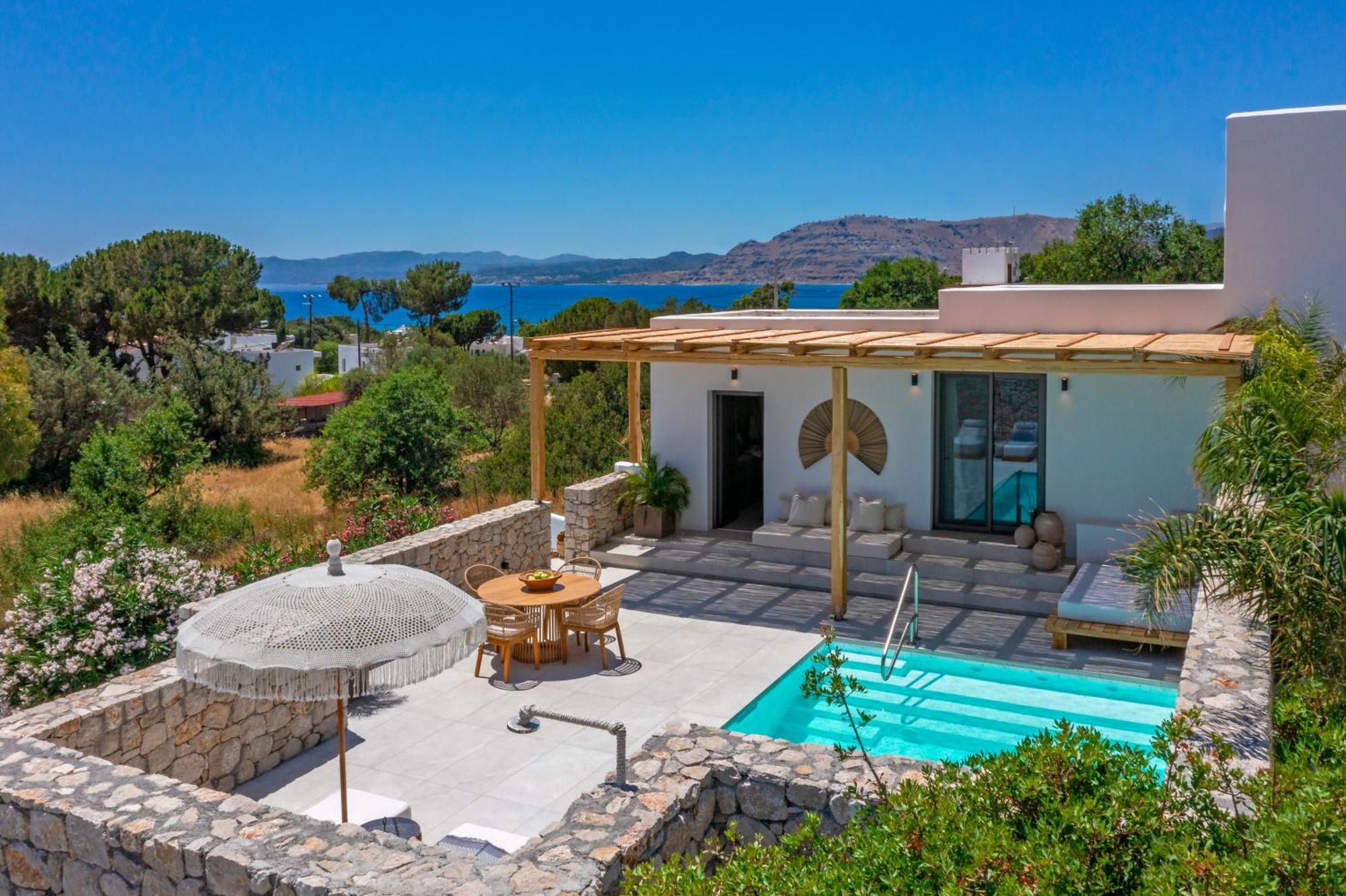 Milos Villas Complex Pefki エクステリア 写真
